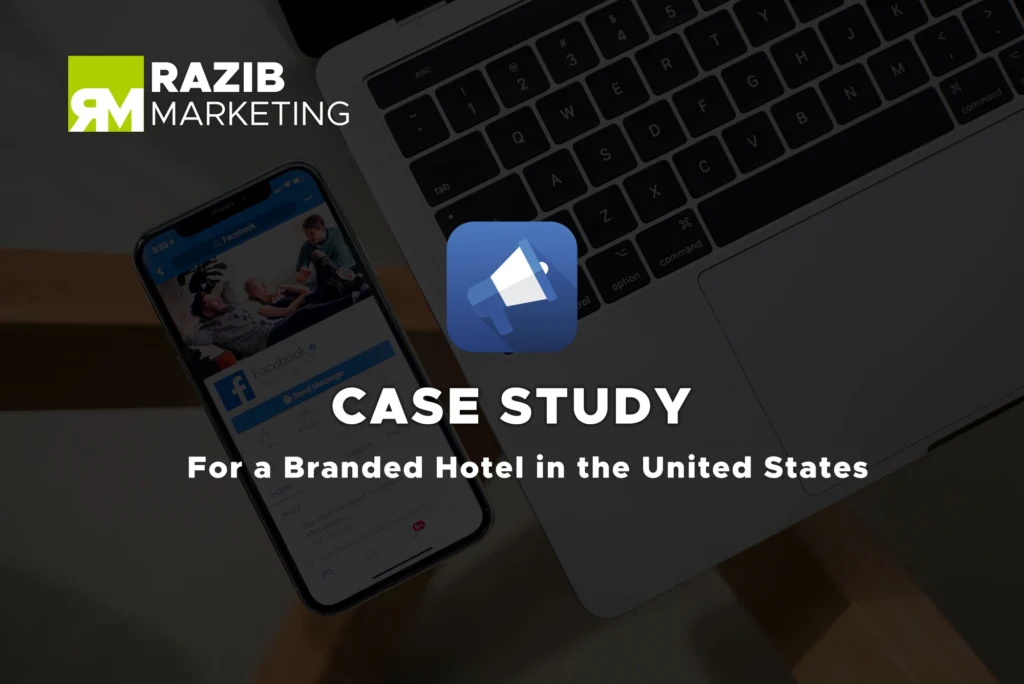 a phone and a laptop on a table with the words case study for a branded