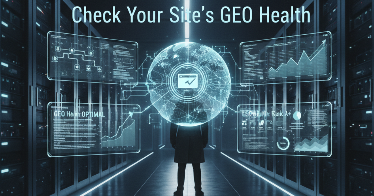Check Your Site’s GEO Health