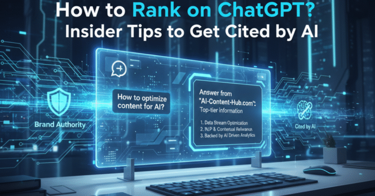 How to Rank on ChatGPT? Insider Tips to Get Cited by AI