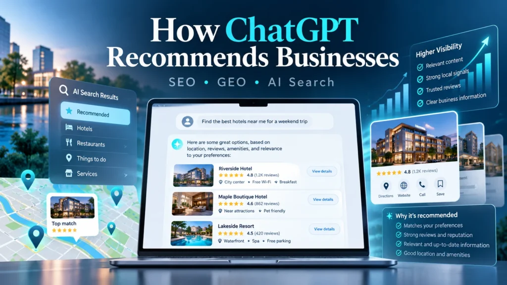 How ChatGPT Recommends Businesses